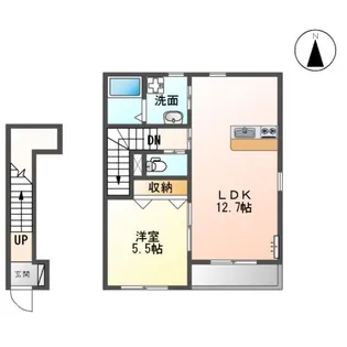 悠 Ⅱ【2階】の間取り