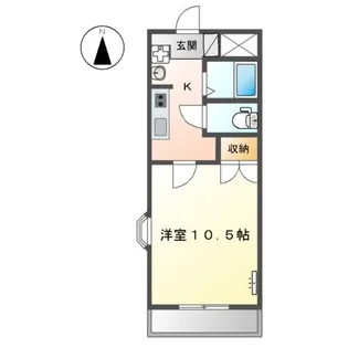 インプレス錦【2階】の間取り
