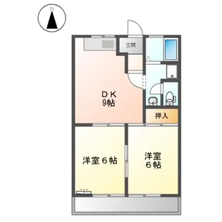 アーバンレジデンス【00303号室】の間取り
