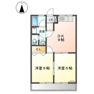 アーバンレジデンス【00205号室】の間取り