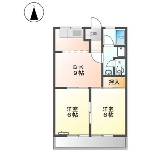 アーバンレジデンス【00201号室】の間取り