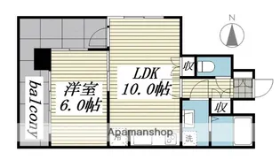 パセール青柳【101号室】の間取り