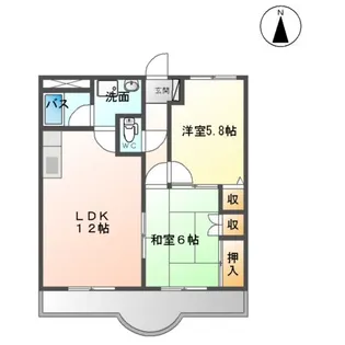 コンフォース【3階】の間取り