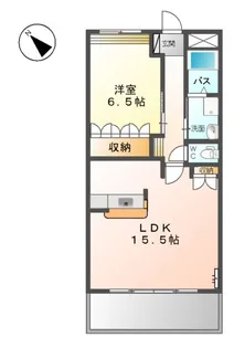 来夢ガーデン【3階】の間取り