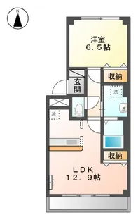 ESPOIR15【1階】の間取り