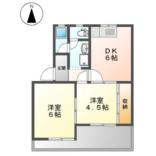 ガーデンヴィラTY【00101号室】の間取り