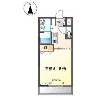 プランドール【1階】の間取り