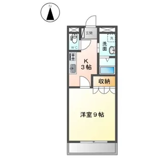 プレーユ.T【1階】の間取り