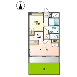 マリアージュ・R【1階】の間取り