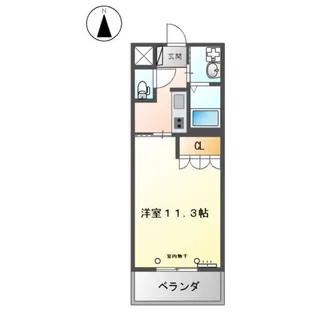 メゾン アカツキ【2階】の間取り