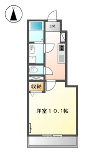 フィオーレ【103号室】の間取り