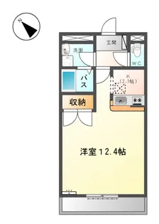 プチコパン町屋【1階】の間取り