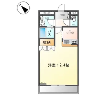 プチコパン町屋【2階】の間取り