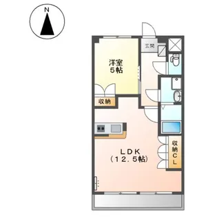 FINE CALL 2005【3階】の間取り