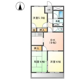 ENJYOⅡ【2階】の間取り