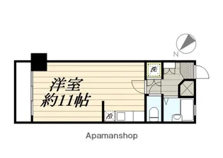 パセール長良【1階】の間取り