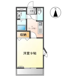 チムニーハウス【2階】の間取り