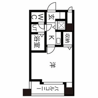 フォルビテッツァ岐阜【2階】の間取り