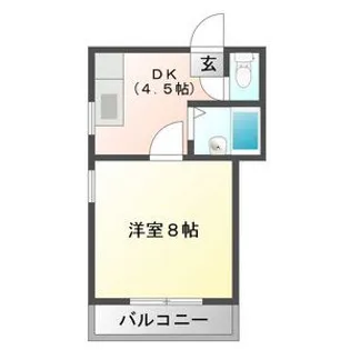 サンシャインキャッスル【2階】の間取り