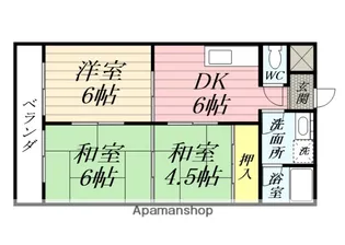FIFTH AVE【2階】の間取り