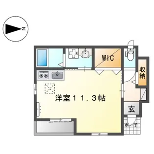 コンフォール【1階】の間取り
