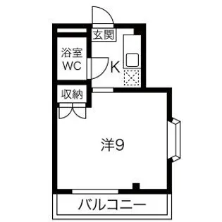 シンコーハイツ【4階】の間取り