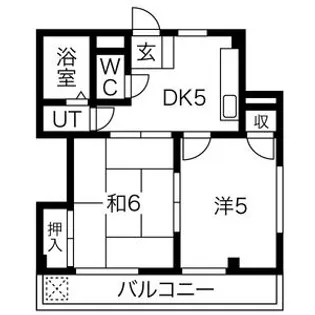 シンコーハイツ【3階】の間取り