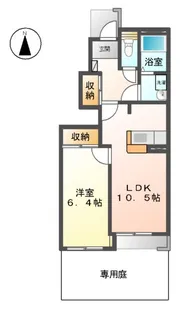アモローソ雲竜【1階】の間取り