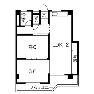 ラヴィエール笠松【2階】の間取り