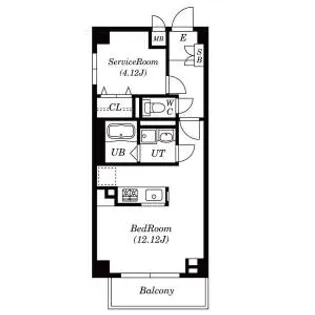 カーサパズエス【1階】の間取り