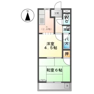 コーポ・ナチ【00202号室】の間取り