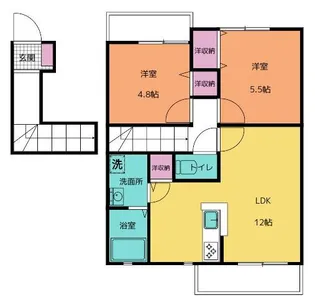 STELLA【202号室号室】の間取り