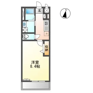 ELEGANZ(エレガンズ)【2階】の間取り