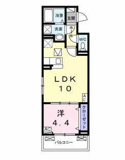 MARCHE・マルシェⅡ【3階】の間取り