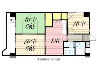 メゾンスガ【5階】の間取り