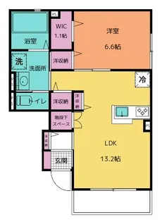 ホワイト【102号室号室】の間取り