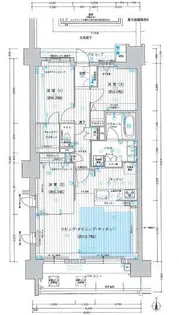 プレサンス ロジェ 岐阜 長良橋通り【0303号室】の間取り