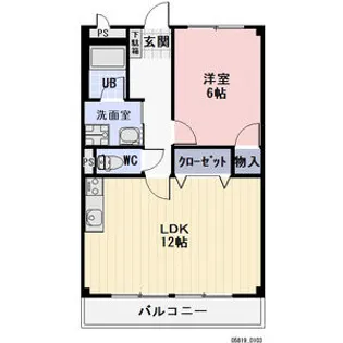 SUNFLOWER正木Ⅱ【2階】の間取り
