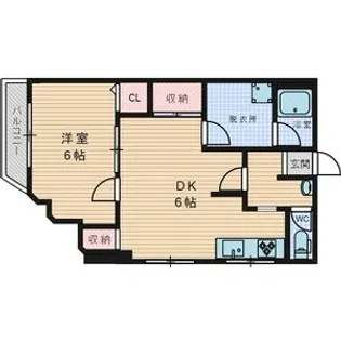 メゾンコーヤマ【2階】の間取り