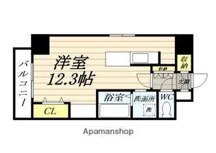 レベント岐阜【3階】の間取り