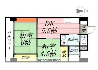 ハイタウンみずほⅡ【9階】の間取り