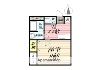 壹進荘【2階】の間取り