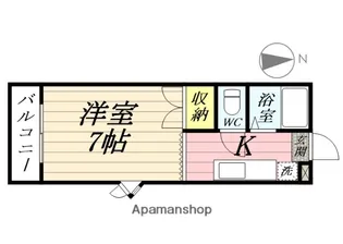第3磯部コーポA【3階】の間取り