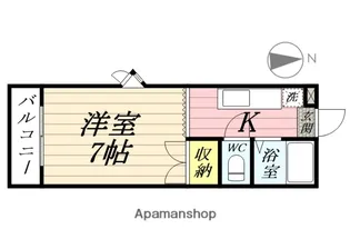 第3磯部コーポA【3階】の間取り