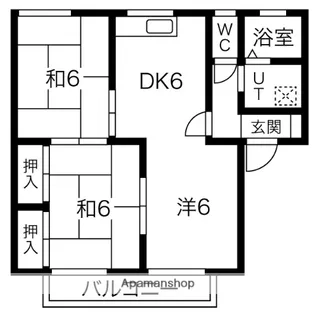 KUNZ【205号室】の間取り