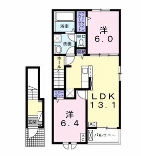 セレノ【2階】の間取り