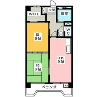 第二辻ビル【3階】の間取り