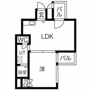STATIONVIEW加納【7階】の間取り