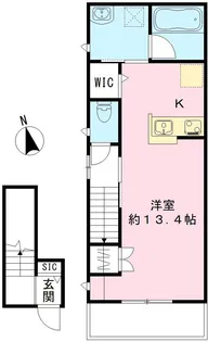 レクシアメゾン【201号室号室】の間取り