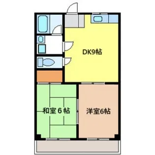 メゾンヴェステン【2-A号室】の間取り